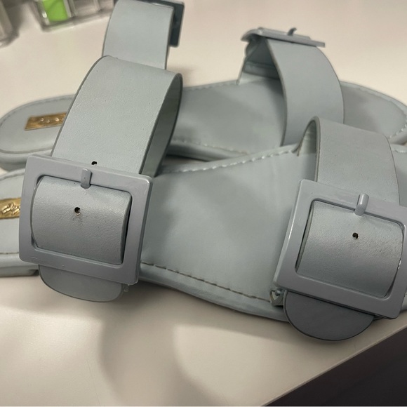 Qupid Buckle Sandals - Picture 2 of 3